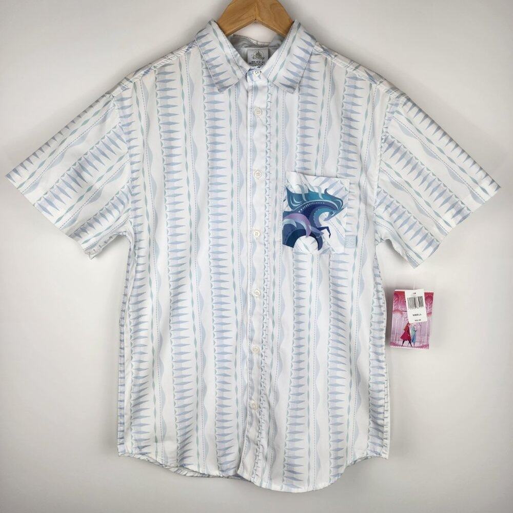 Disney Frozen 2 Woven Shirt For Adults By Brittney Lee Small